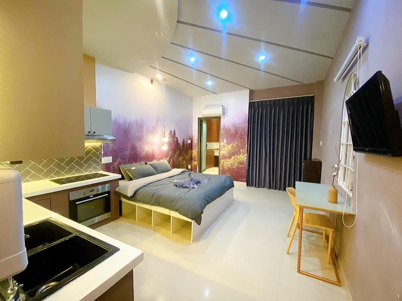 Nha Yen 1 Bed 2 Beds Hotel Homestay Hostel Кантхо Экстерьер фото